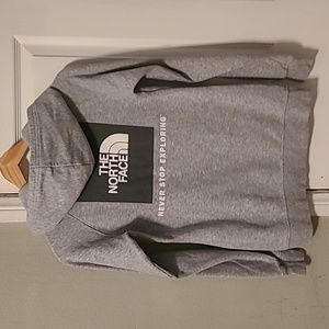 The North Face size XS womens hoodie hooded gray sweatshirt 🩶